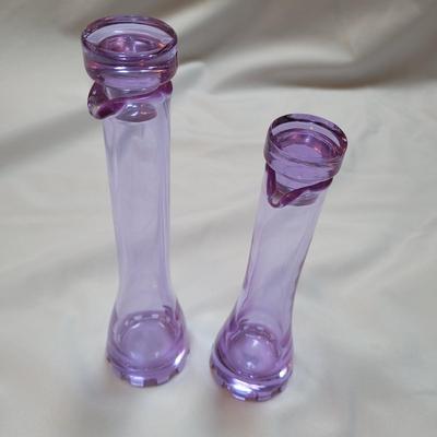 Moser Glass Oil and Vinegar Decanters (DR-EL)