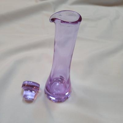 Moser Glass Oil and Vinegar Decanters (DR-EL)