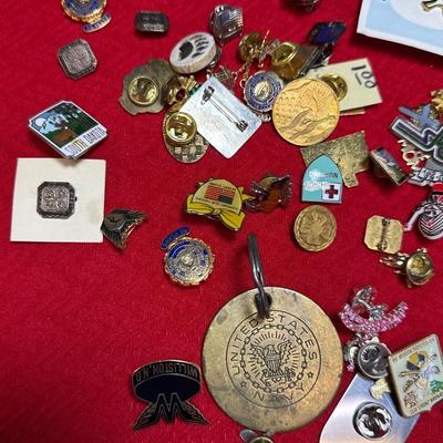 J16-variety of small pins + extras