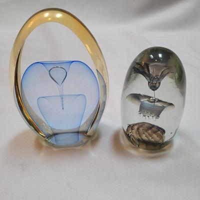 Two Paperweights by Ed Nesteruk and Pavel Molnar (DR-EL)