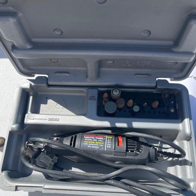 Dremel tool with accessories