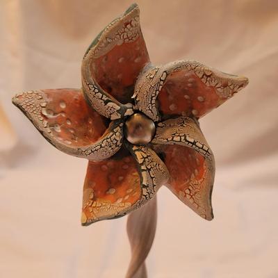 Cindy Douglass (Local Asheville Artist) Ceramic Pinwheels (DR-EL)