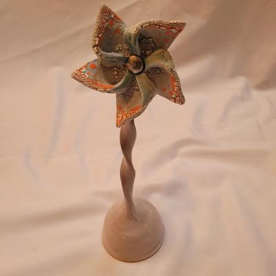 Cindy Douglass (Local Asheville Artist) Ceramic Pinwheels (DR-EL)