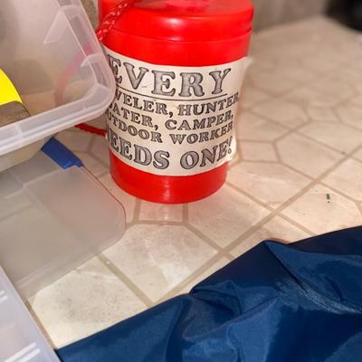 CAMPING OR SURVIVAL NECESSITIES