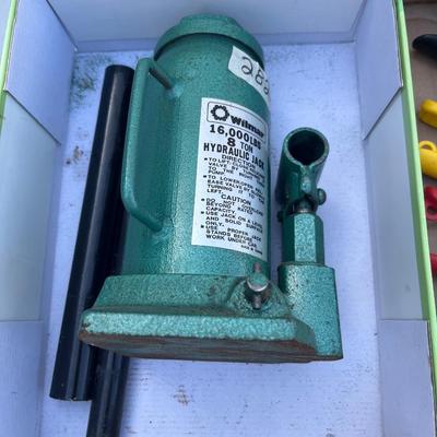 Wilmer 16,000 ibs 8 ton hydraulic jack