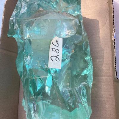 Green glass