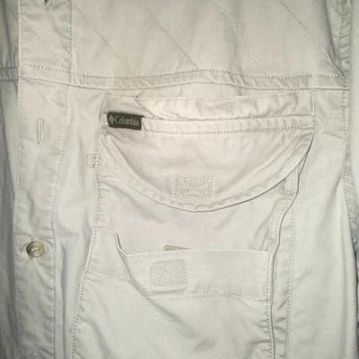 MENS COLUMBIA, NATURAL GEAR AND OTHER ANGLERS SHIRTS SIZE MED-LARGE