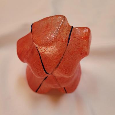 Chaotic Joy Glass Vase and Lindshammar Bust (DR-EL)