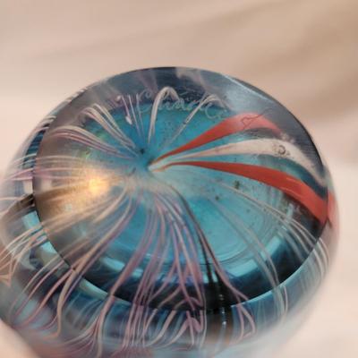 Chaotic Joy Glass Vase and Lindshammar Bust (DR-EL)