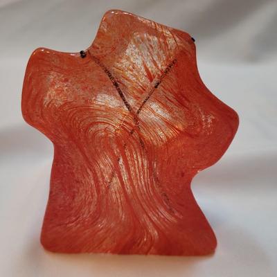 Chaotic Joy Glass Vase and Lindshammar Bust (DR-EL)