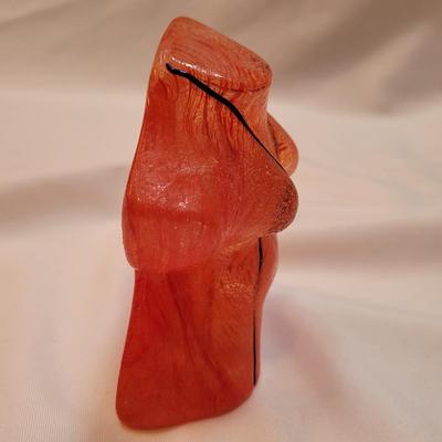 Chaotic Joy Glass Vase and Lindshammar Bust (DR-EL)