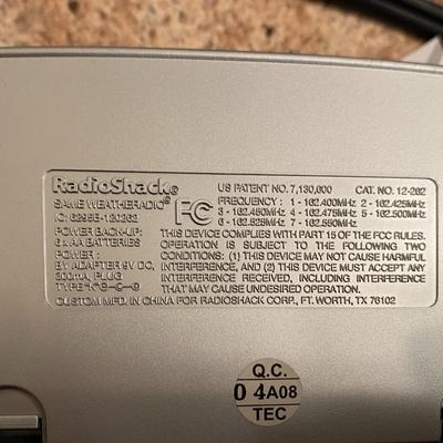 RADIO SHACK WEATHER AND TRAVEL RADIOS, LIKE NEW BLOW DRYERS, AND ALARM CLOCK