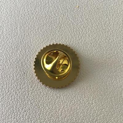 Vintage gold tone push pin