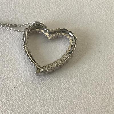 Brass. China marked heart beautiful statement necklace