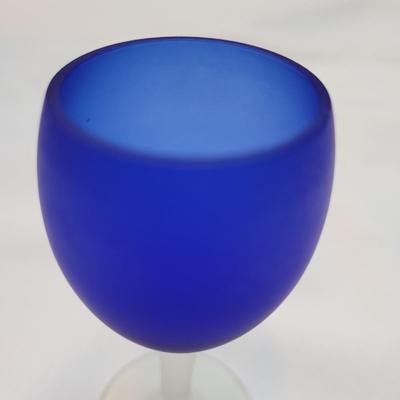 Blue Frosted Stemware Set (DR-EL)