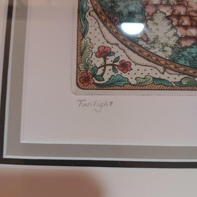 3 ARTIST PROOFS - "TWILIGHT", "CHATEAU I & CHÂTEAU II" BY JE FISHER