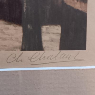 THE CANAL IN BURGES SIGNED ARTWORK