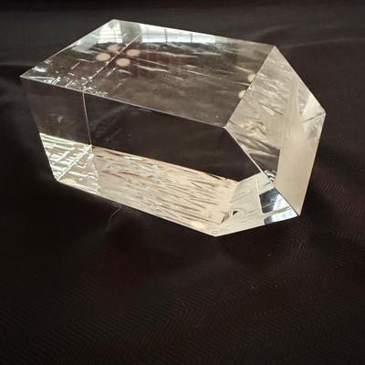 Moser Engraved Glass Sculpture (K-BM)