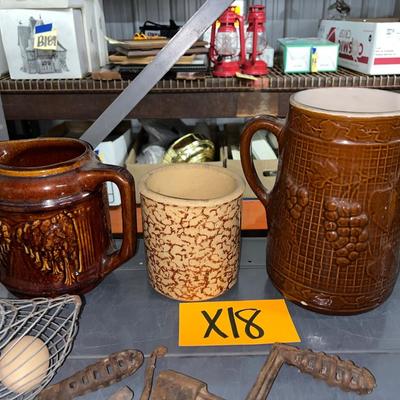 X18-pottery trio