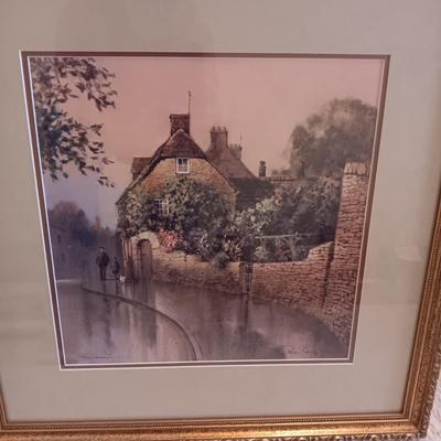PAUL LANDRY “COTTAGE REFLECTIONS” PRINT INCLUDES COA