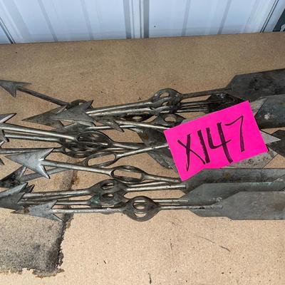 X147-Weathervane components