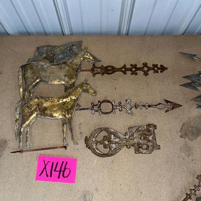 X146-antique weathervane components