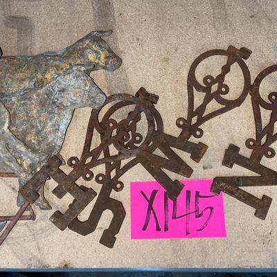 X145-antique weathervane components