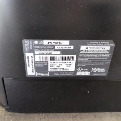 10ct of Flat Screen TV's Mixed Size 47"-52" with remotes and power cord Choice F