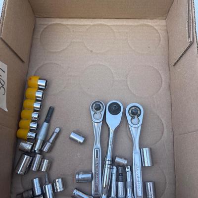 30 plus 1/4” sockets