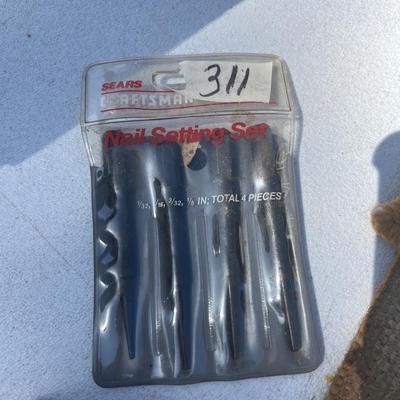 4pc craftsman nail set