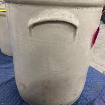 X137-Western Stoneware Crock-20