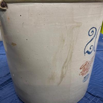 X133- Large red wing crock – 20