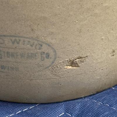 X126-Red Wing crock and small jug unmarked