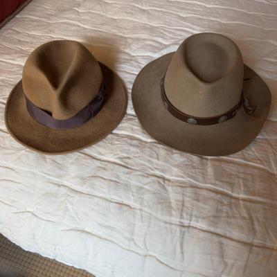 M1104 Men’s Akubra Hat with Nickel Band and Paul Smith Hat