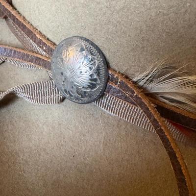M1104 Men’s Akubra Hat with Nickel Band and Paul Smith Hat