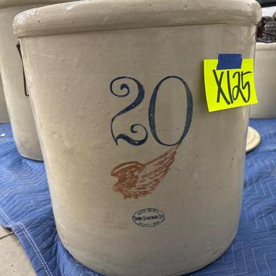 X125-large red wing crock -20