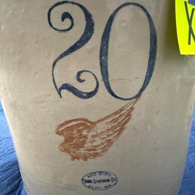 X125-large red wing crock -20