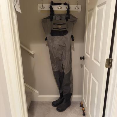 BR1107 white Tiver Men’s Waders Size 11