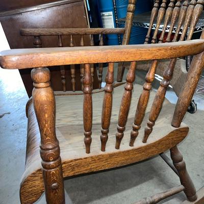 X93-Wooden Rocker
