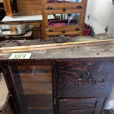 X119-Small Secretary Desk