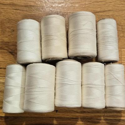 White Thread Spools