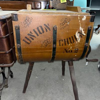 X117-Union Churn-antique butter churn