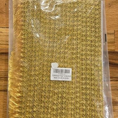New Package of Gold Fringe Trim