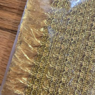 New Package of Gold Fringe Trim