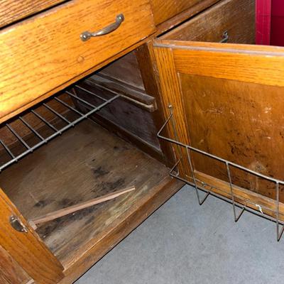 X113-Hoosier Cabinet