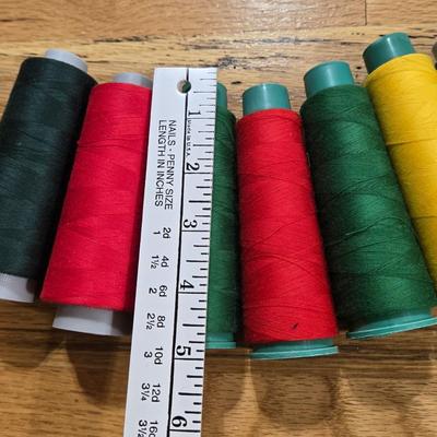 Spools of Overlock Machine Thread
