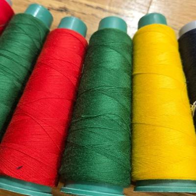 Spools of Overlock Machine Thread