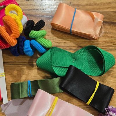 Ribbon and Applique Lot