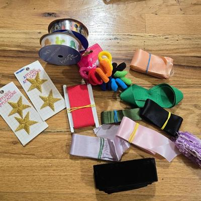 Ribbon and Applique Lot