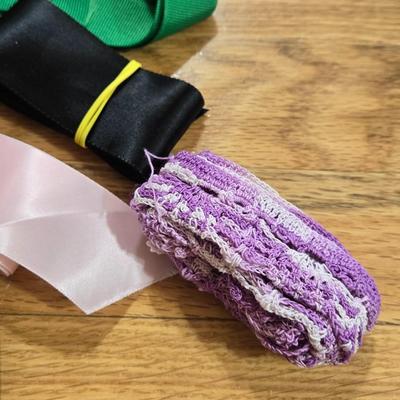 Ribbon and Applique Lot